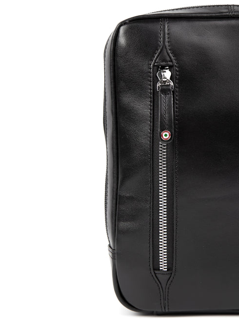 Men's Aeronautica Militare AM-461 Leather Thunter Crossbody Bag