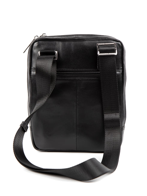 Men's Aeronautica Militare AM-461 Leather Thunter Crossbody Bag