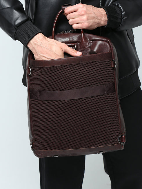 AERONAUTICA MILITARE AM-352 Vintage line laptop backpack/shoulder - BorsaBella