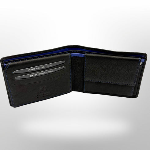 BorsaBella TradeMark Genuine Leather wallet R-09 R.F.I.D Protection