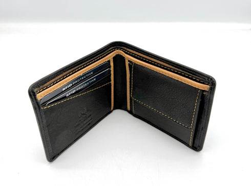 BorsaBella TradeMark Genuine Leather wallet with clip 11-223 R.F.I.D Prodection