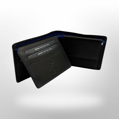 BorsaBella TradeMark Genuine Leather wallet R-09 R.F.I.D Protection