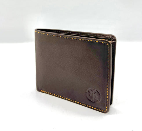 BorsaBella TradeMark Genuine Leather wallet with clip 11-223 R.F.I.D Prodection