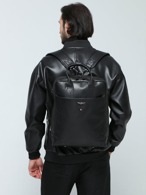 AERONAUTICA MILITARE AM-352 Vintage line laptop backpack/shoulder - BorsaBella