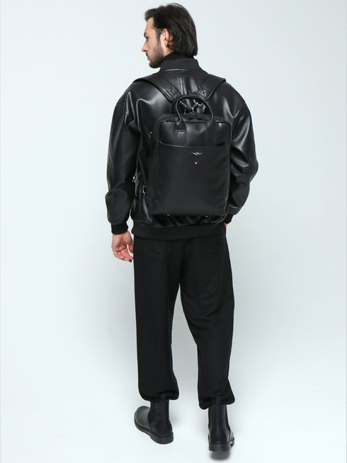 AERONAUTICA MILITARE AM-352 Vintage line laptop backpack/shoulder - BorsaBella