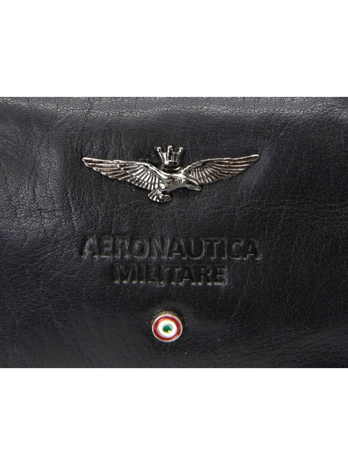AERONAUTICA MILITARE AM-351 leather pouch VINTAGE - BorsaBella