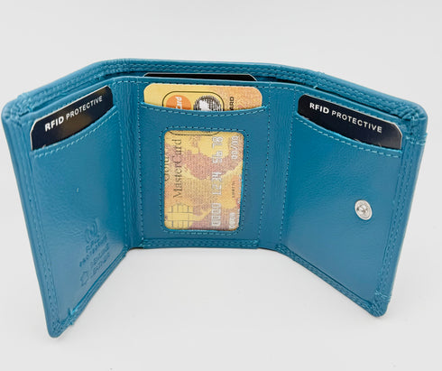 BorsaBella TradeMark Genuine Leather wallet 2004 R.F.I.D Protection