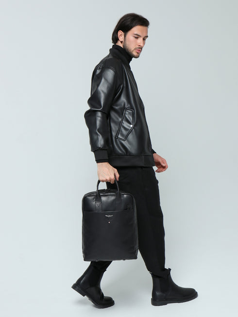 AERONAUTICA MILITARE AM-352 Vintage line laptop backpack/shoulder - BorsaBella