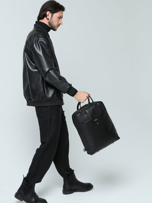 AERONAUTICA MILITARE AM-352 Vintage line laptop backpack/shoulder - BorsaBella