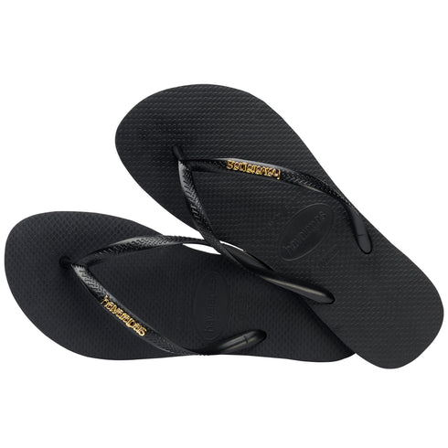 Havaianas Slim Logo Metallic 4119875 - BorsaBella