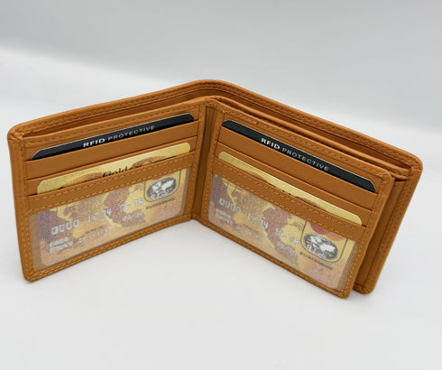 BorsaBella TradeMark Genuine Leather wallet 1123 R.F.I.D Prodection