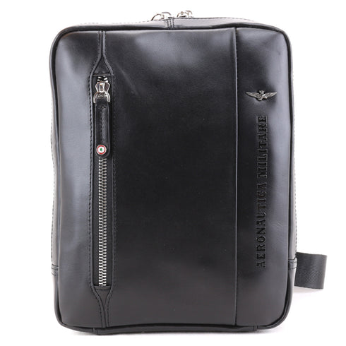 Men's Aeronautica Militare AM-461 Leather Thunter Crossbody Bag