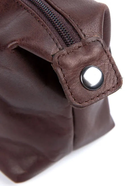 AERONAUTICA MILITARE AM-300 Necessaire Vintage Men's Pochette leather