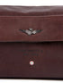 AERONAUTICA MILITARE AM-300 Necessaire Vintage Men's Pochette leather