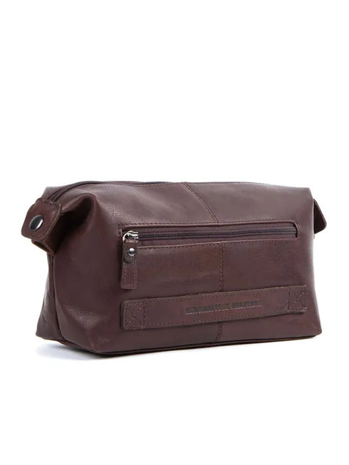 AERONAUTICA MILITARE AM-300 Necessaire Vintage Men's Pochette leather