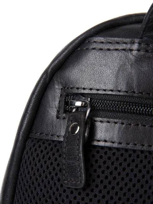 AERONAUTICA MILITARE AM-355 Genuine leather backpack Vintage