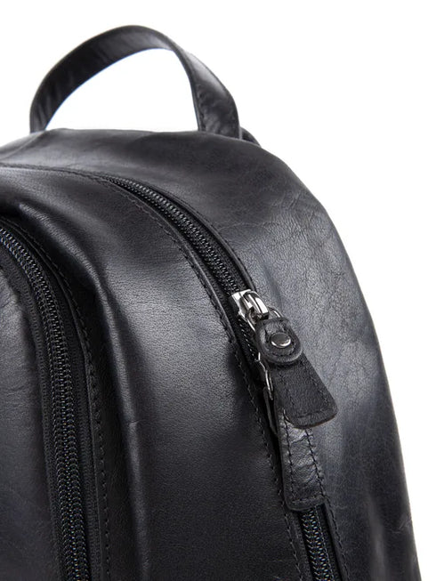 AERONAUTICA MILITARE AM-355 Genuine leather backpack Vintage