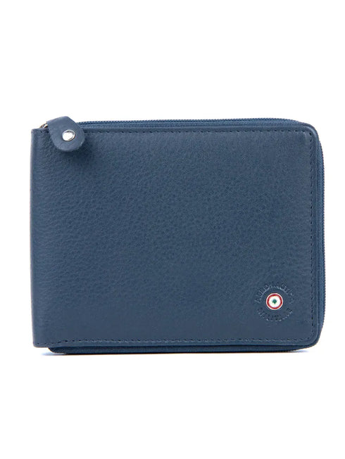 Aeronautica Militare Leather wallet with credit card holder AM-139