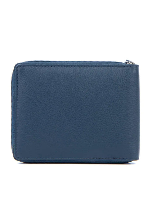 Aeronautica Militare Leather wallet with credit card holder AM-139