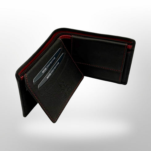 BorsaBella TradeMark Genuine Leather wallet R-09 R.F.I.D Protection