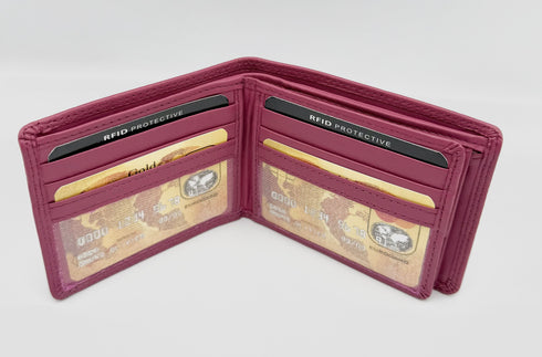 BorsaBella TradeMark Genuine Leather wallet 1123 R.F.I.D Prodection