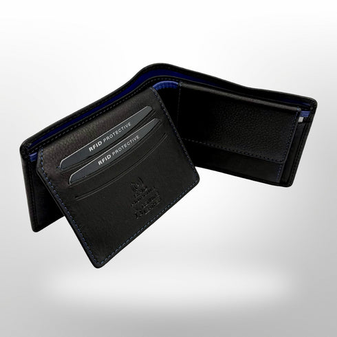 BorsaBella TradeMark Genuine Leather wallet R-09 R.F.I.D Protection