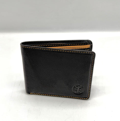 BorsaBella TradeMark Genuine Leather wallet with clip 11-223 R.F.I.D Prodection