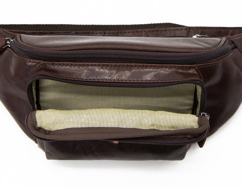 AERONAUTICA MILITARE AM-351 leather pouch VINTAGE - BorsaBella