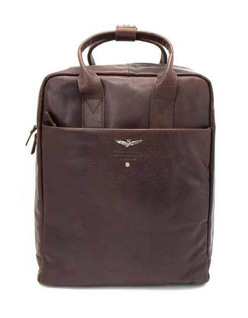 AERONAUTICA MILITARE AM-352 Vintage line laptop backpack/shoulder - BorsaBella