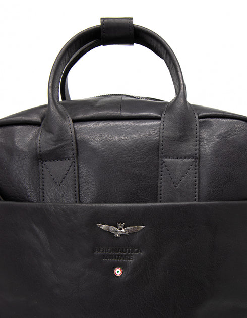 AERONAUTICA MILITARE AM-352 Vintage line laptop backpack/shoulder - BorsaBella