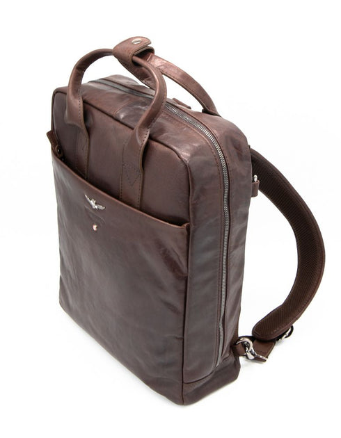 AERONAUTICA MILITARE AM-352 Vintage line laptop backpack/shoulder - BorsaBella