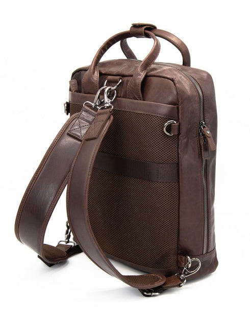 AERONAUTICA MILITARE AM-352 Vintage line laptop backpack/shoulder - BorsaBella