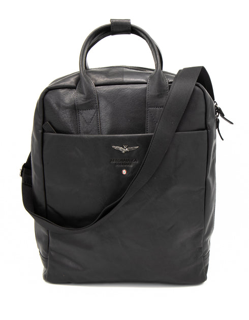 AERONAUTICA MILITARE AM-352 Vintage line laptop backpack/shoulder - BorsaBella