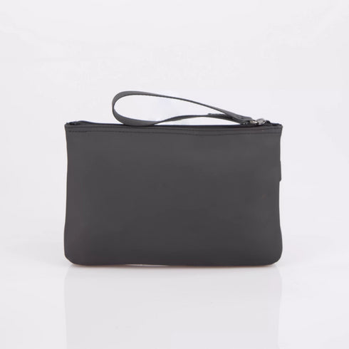 Men's Aeronautica Militare AM-550 Clutch bag in rubberized fabric, Runway line