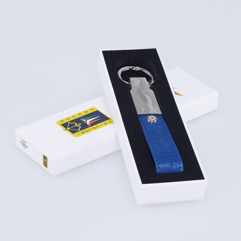 AERONAUTICA MILITARE AM-162 LEATHER KEY RING