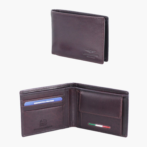 Aeronautica Militare AM-172 Wallet with coin pocket and chain Target line