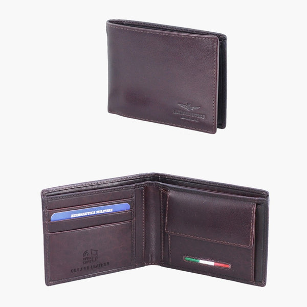 Aeronautica Militare AM-172 Wallet with coin pocket and chain Target line