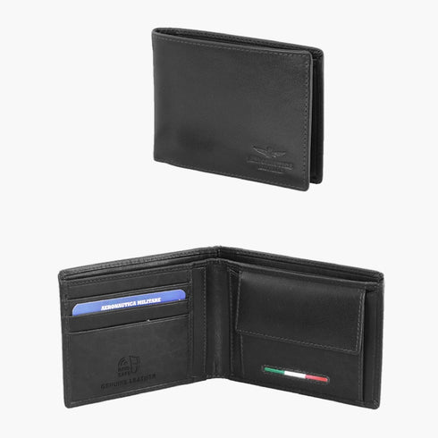 Aeronautica Militare AM-172 Wallet with coin pocket and chain Target line