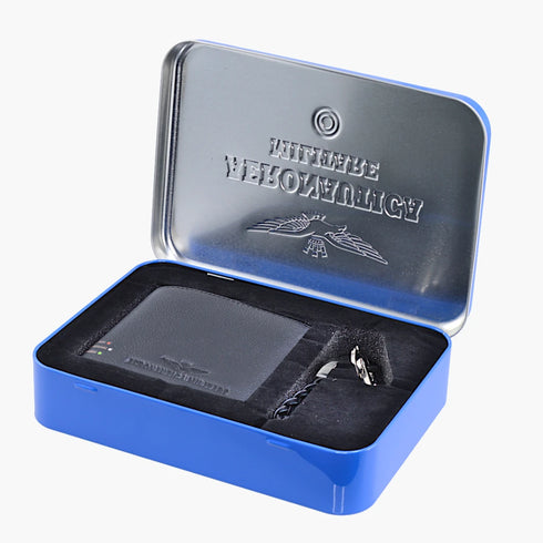 AERONAUTICA MILITARE LEATHER AM-190 Gift Set Combination