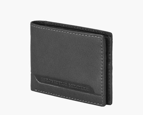 AERONAUTICA MILITARE AM-230 Moon line men's leather wallet