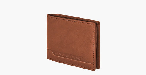 AERONAUTICA MILITARE AM-231 Men's leather wallet with coin holder Moon line