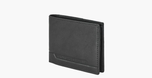 AERONAUTICA MILITARE AM-231 Men's leather wallet with coin holder Moon line