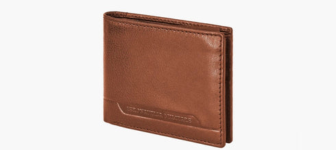 AERONAUTICA MILITARE AM-232Men's leather wallet with flap Moon line
