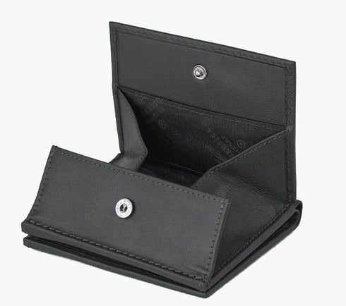 AERONAUTICA MILITARE AM-234 Moon line vertical leather men's wallet