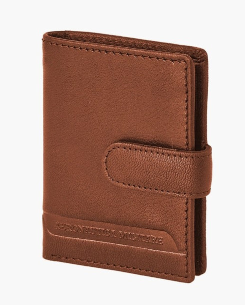 AERONAUTICA MILITARE AM-236 Moon line leather card holder