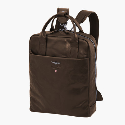AERONAUTICA MILITARE AM-352 Vintage line laptop backpack/shoulder - BorsaBella