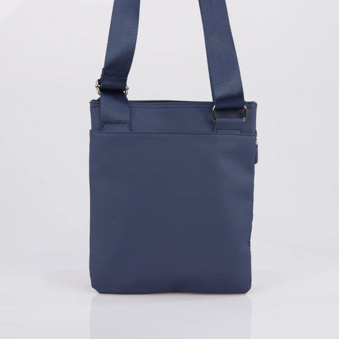 Men's Aeronautica Militare AM-551 Small shoulder bag in rubberized fabric Runway line