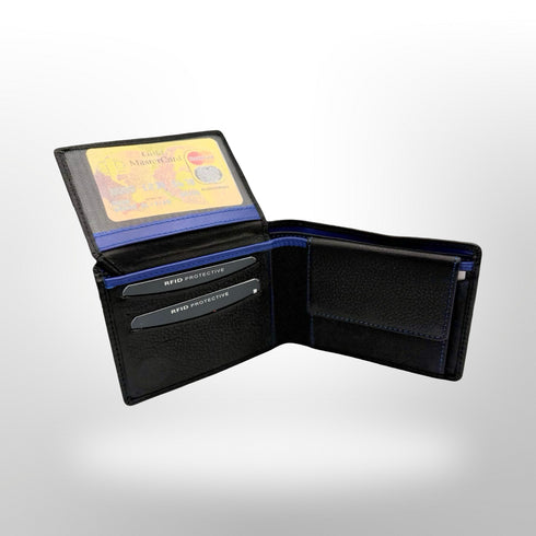 BorsaBella TradeMark Genuine Leather wallet R-09 R.F.I.D Protection