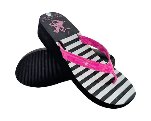 BEVERLY HILLS POLO CLUB B.H.P.C PLATFORM FLIP FLOP 2211