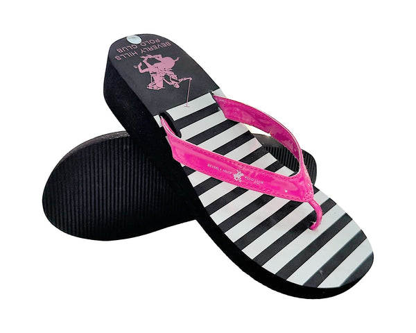 BEVERLY HILLS POLO CLUB B.H.P.C PLATFORM FLIP FLOP 2211